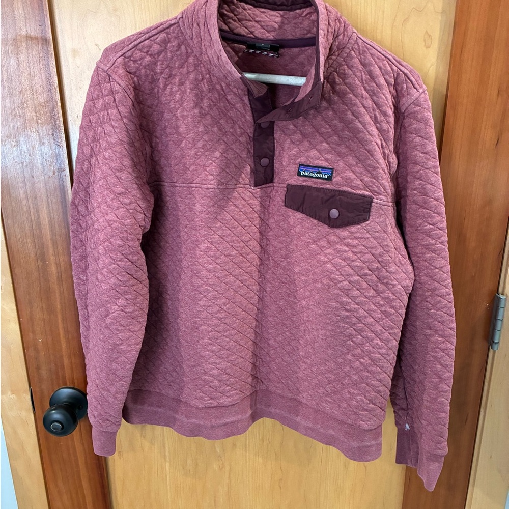 Patagonia Women's Quilted Sweater - Maroon